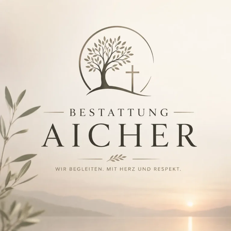 Bestattung Aicher mit Baum und Kreuz