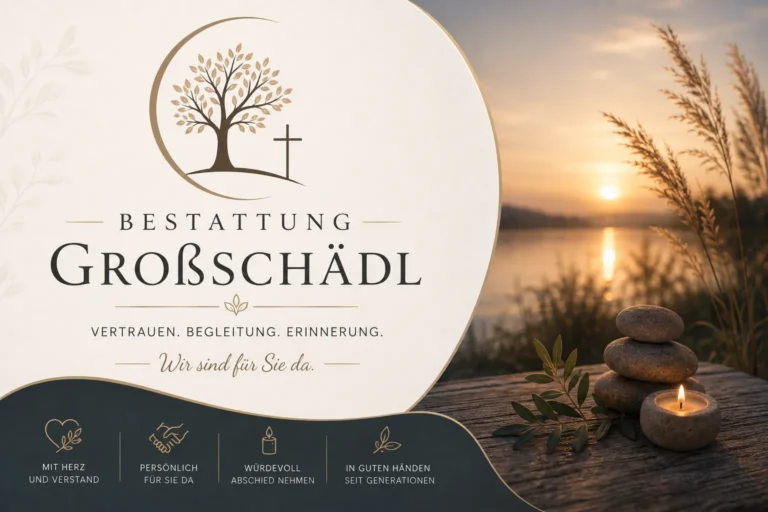 Bestattung Großschädl mit Baum und Kerze