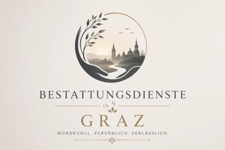 Bestattungsdienste in Graz Logo mit Skyline
