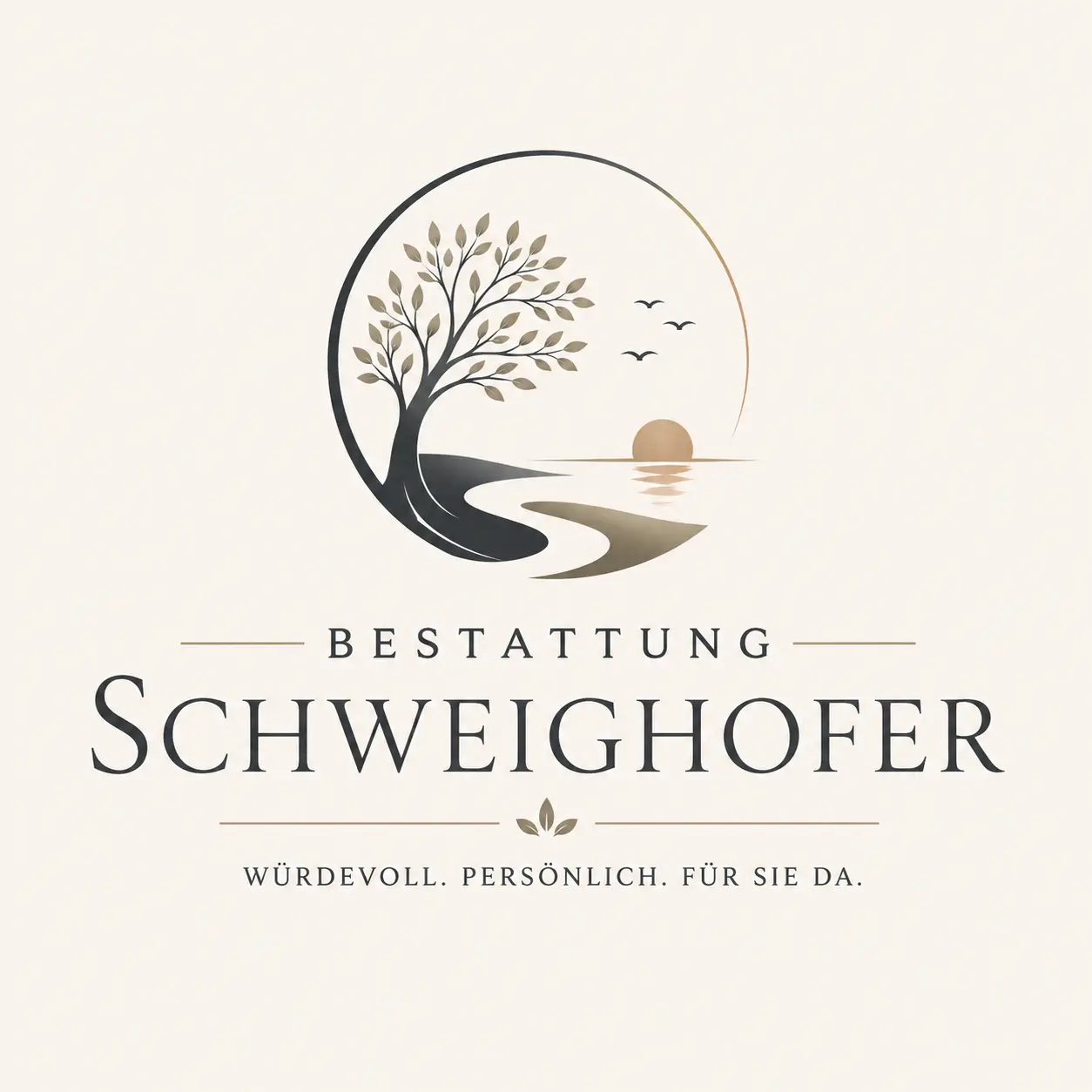 Bestattung Schweighofer Logo mit Baum