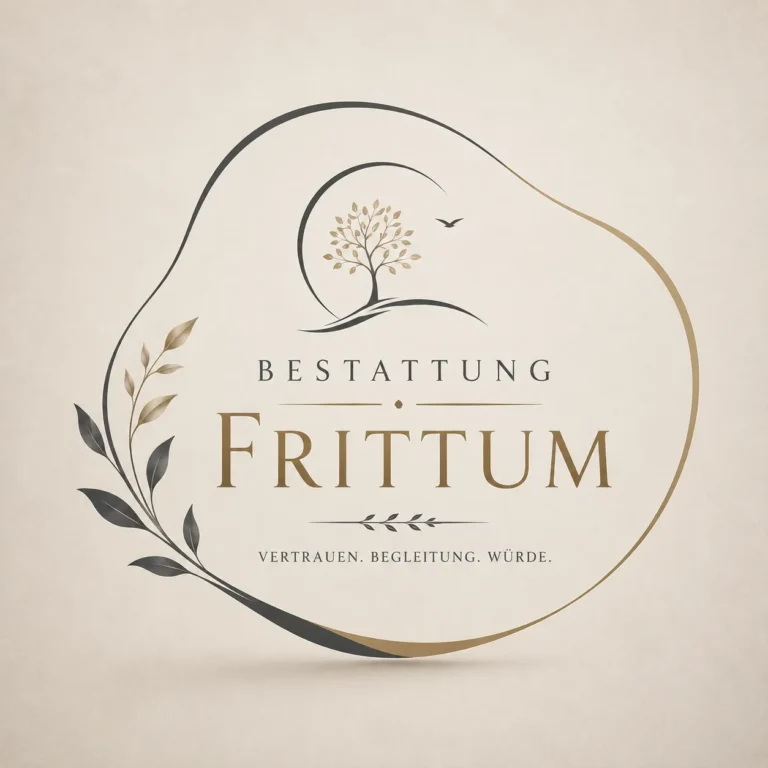 Bestattung Frittum mit Lebensbaum und Blättern
