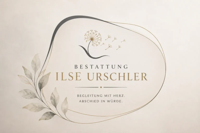 Bestattung Ilse Urschler mit floralem Design