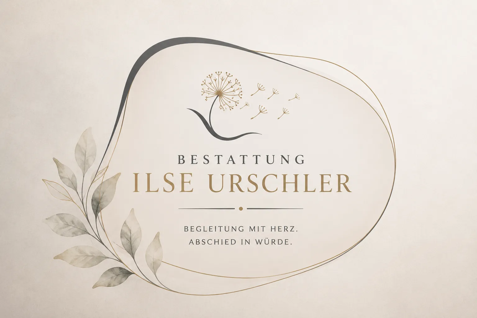 Bestattung Ilse Urschler mit floralem Design