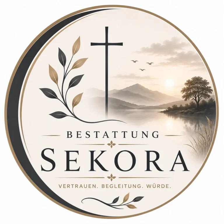 Bestattung Sekora Logo mit Kreuz