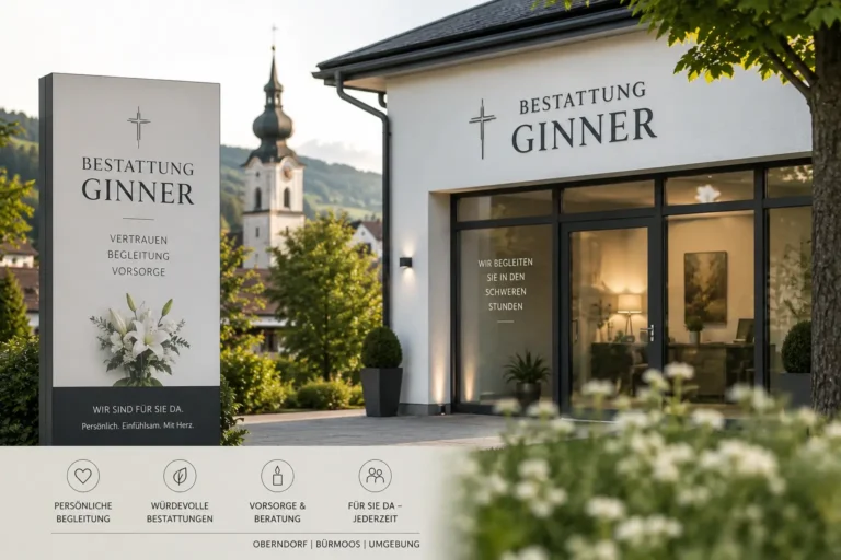 Bestattung Ginner : Traditionsbestatter im Flachgau (jetzt Helminger) 1 Bestattung Ginner - modernes Bestattungsinstitut in Oberndorf