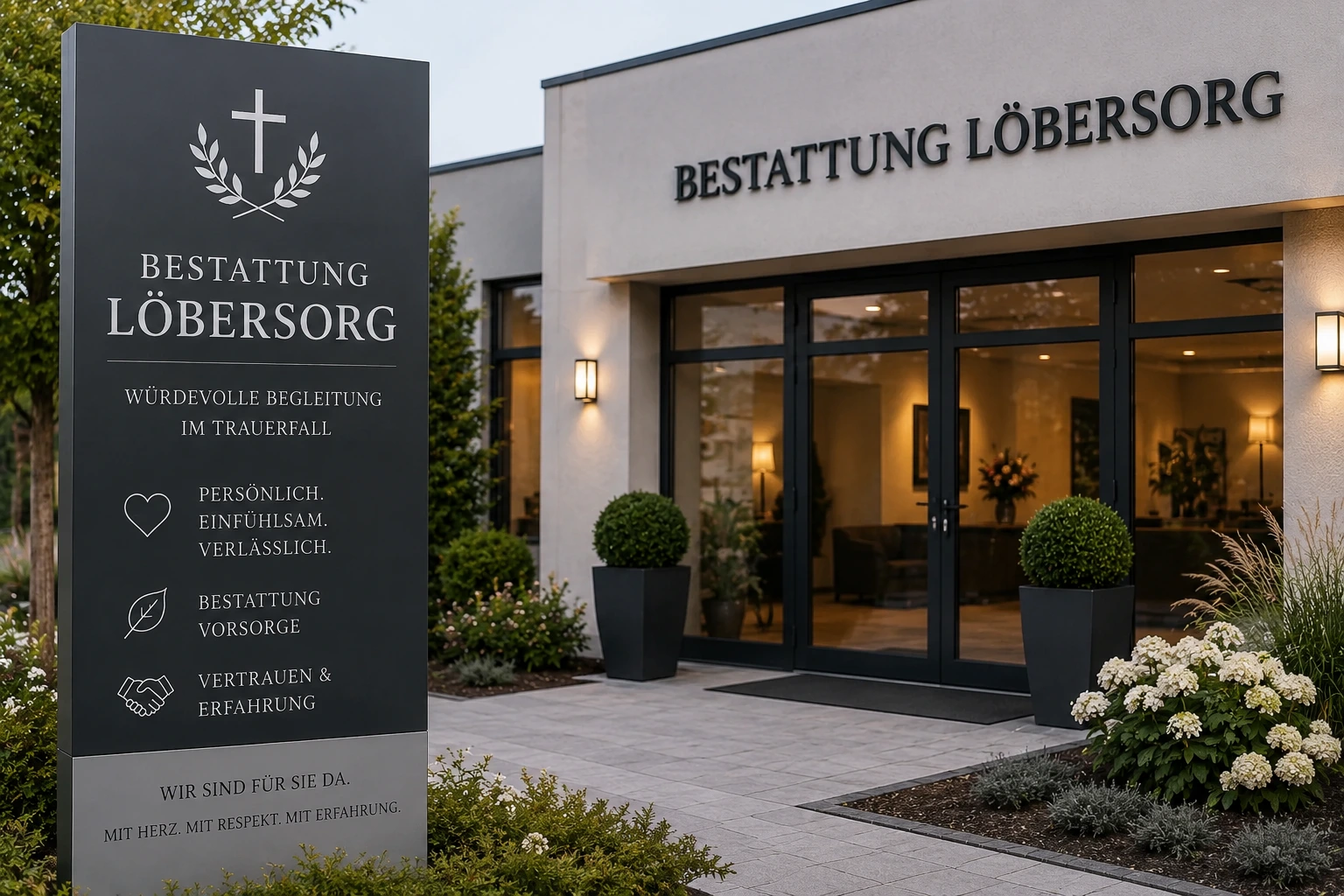 Bestattung Löbersorg - moderne und würdevolle Bestattung