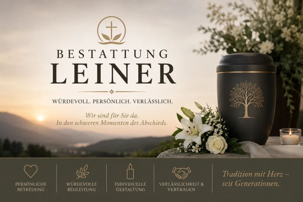 Bestattung Leiner Jennersdorf - würdevolle Bestattung und persönliche Trauerbegleitung