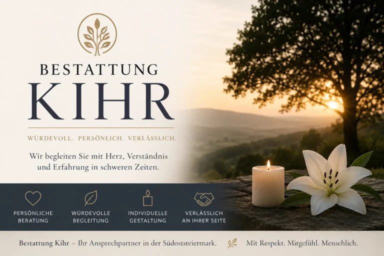 Bestattung Kihr - würdevolle Bestattung und einfühlsame Trauerbegleitung in Tirol