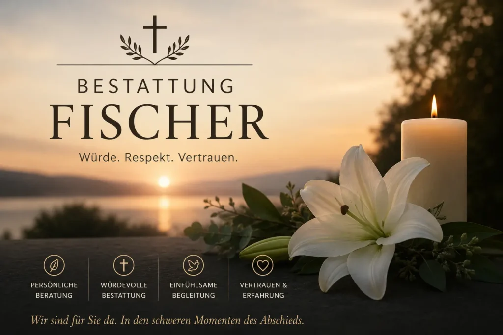 Bestattung Fischer - würdevolle Bestattung und einfühlsame Trauerbegleitung