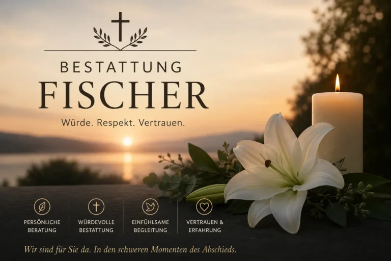 Bestattung Fischer - würdevolle Bestattung und einfühlsame Trauerbegleitung