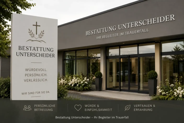 Bestattung Unterscheider - modernes Bestattungsunternehmen in Österreich