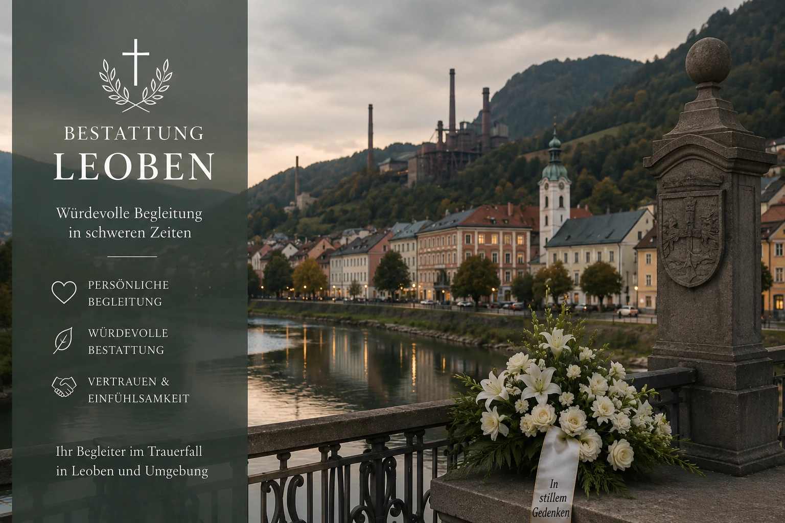 Bestattung Leoben - würdevolle Bestattung in der Steiermark